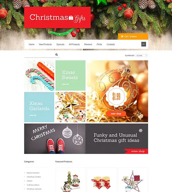 Dé a su tienda un aire navideño