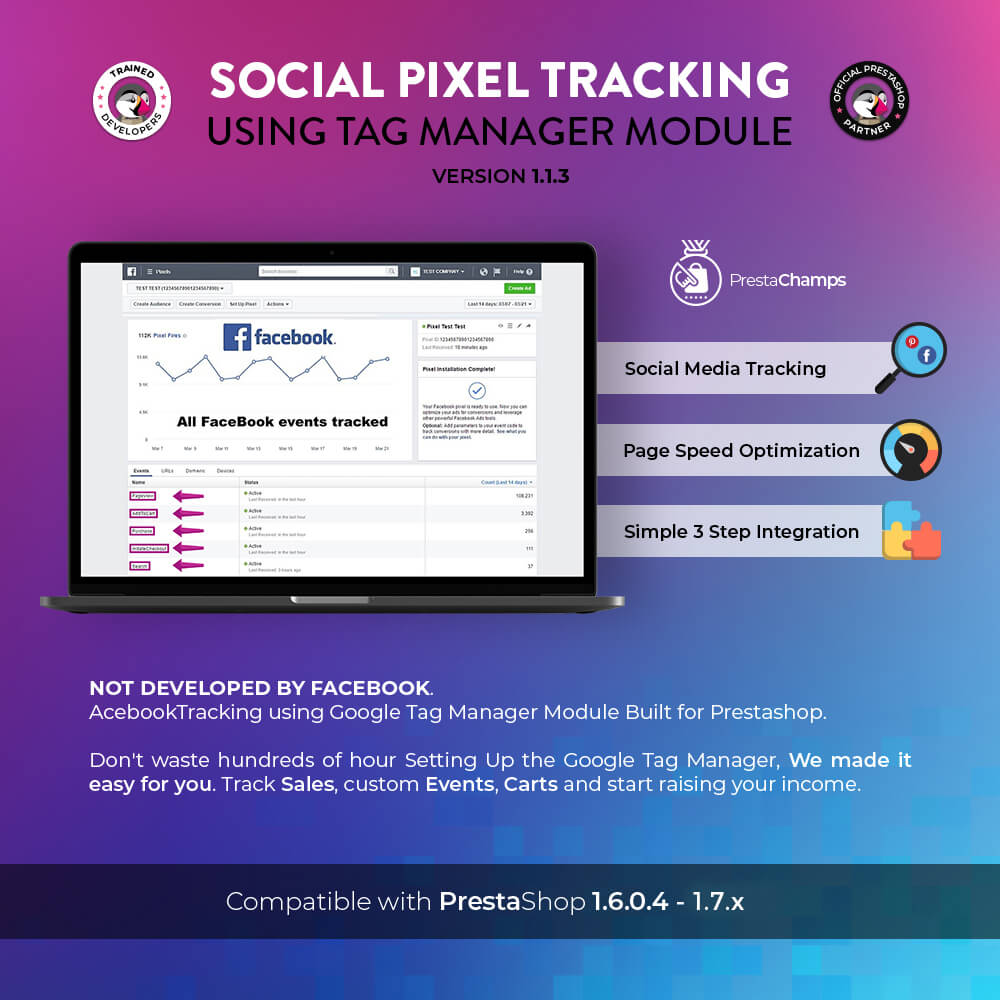 Social pixel tracking