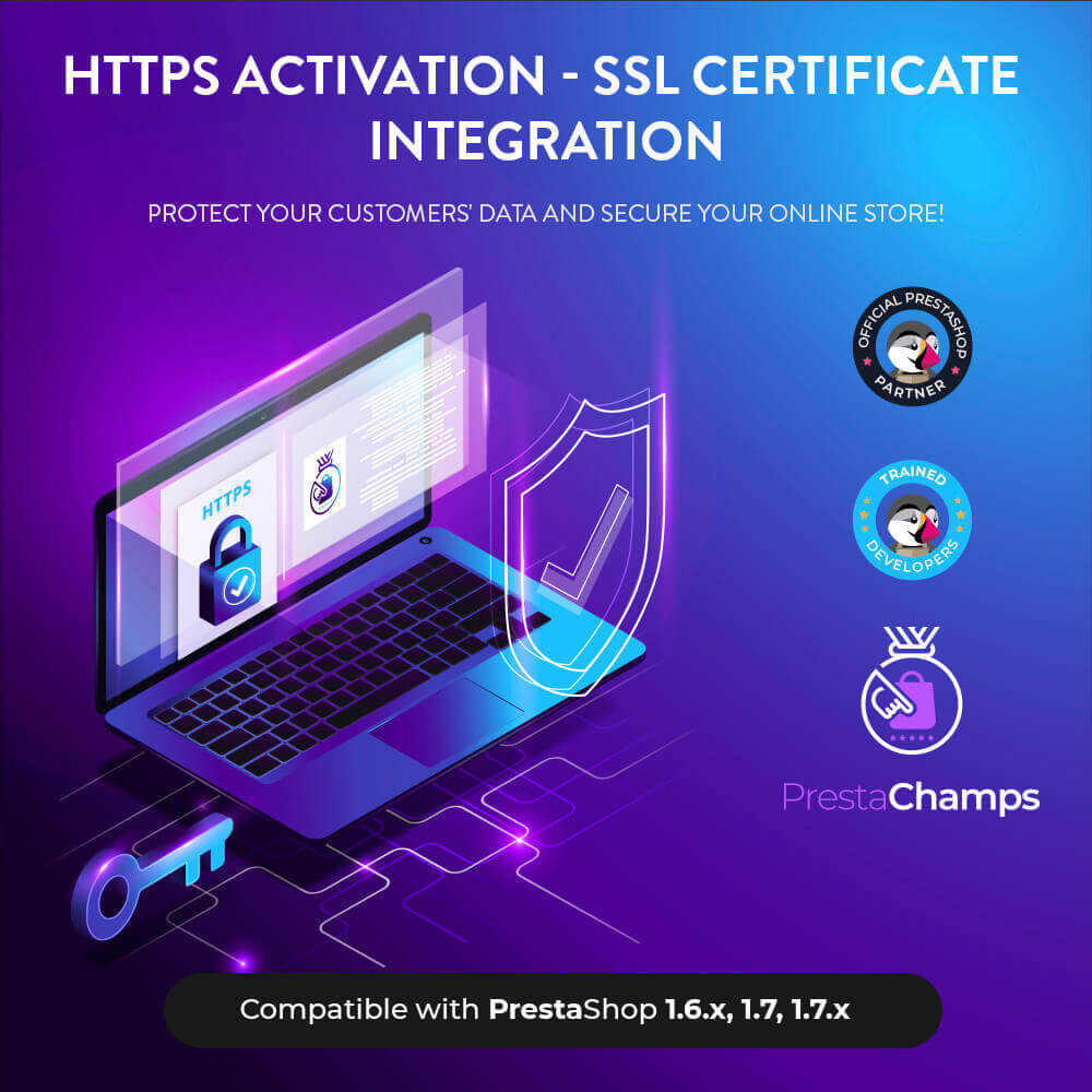 HTTPS activation - SSL certification integration