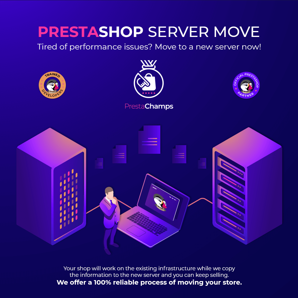 Prestashop server move
