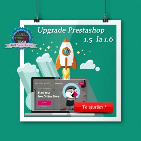 Actualización de PrestaShop para 1.5 a PrestaShop 1.6