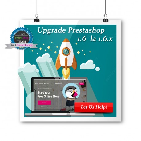 Mise à jour du ticket PrestaShop 1.6.x vers PrestaShop 1.6.x dernière version