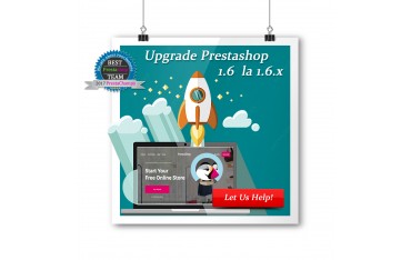 Mise à jour du ticket PrestaShop 1.6.x vers PrestaShop 1.6.x dernière version
