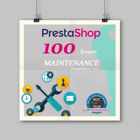 PrestaShop Maintenance - 100 hour package