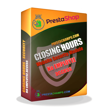 Horario de cierre Módulo PrestaShop Back Office
