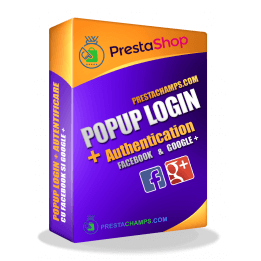 Pop-up Social Login PrestaShop Module