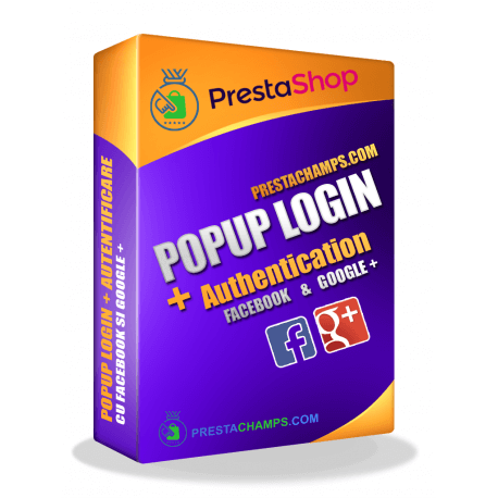 Module de PrestaShop de Connexion Social Pop-up