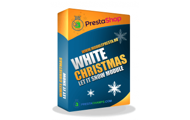 Le module PrestaShop White Christmas – Des flocons de neige