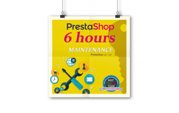 Mantenimiento de PrestaShop - Paquete de 6 horas