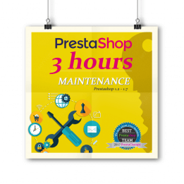 PrestaShop Maintenance - 3 hour package