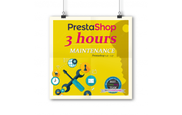 PrestaShop Maintenance - paquet de 3 heures
